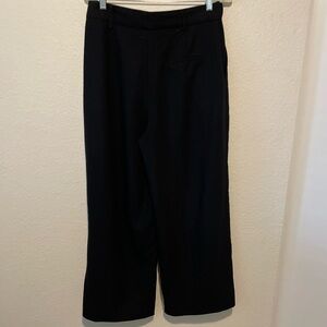 ZARA Black Wide Leg Slacks. SZ L